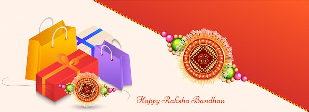 Plik wektorowy happy raksha bandhan uroczystości.