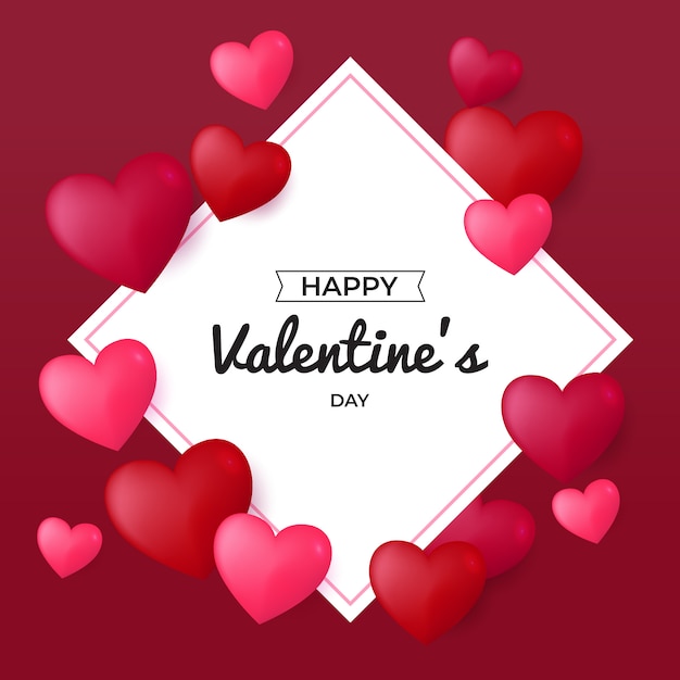 Happy Valentine Day Greeting Card