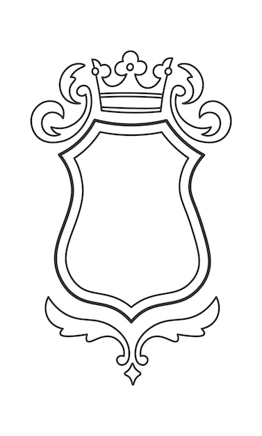 Heraldyczna Odznaka Królewskiej Tarczy