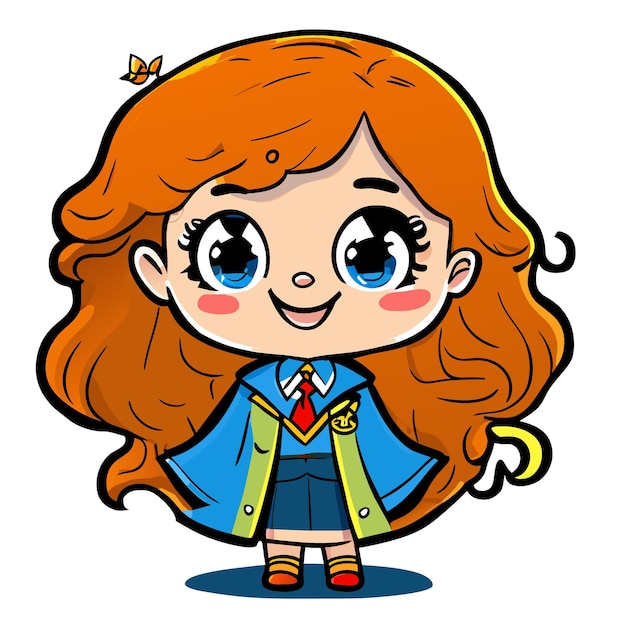 Hermione Granger Ilustracja Wektorowa Kreskówka