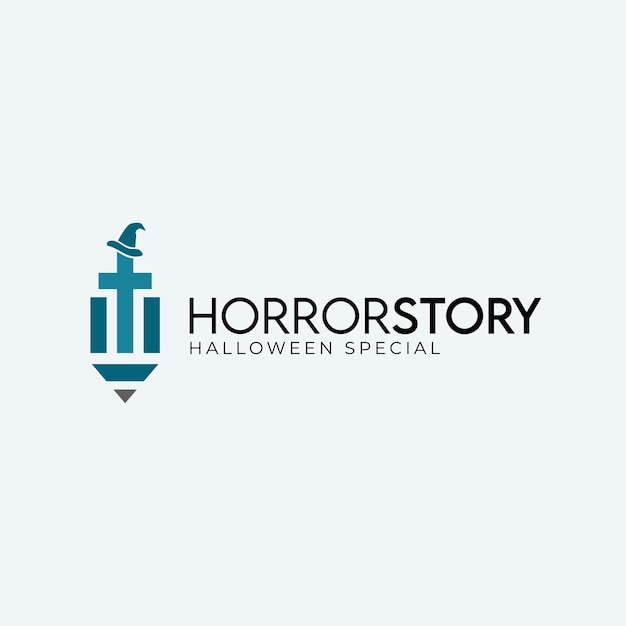 Historie Horrorów Specjalne Logo Bloga Na Temat Halloween