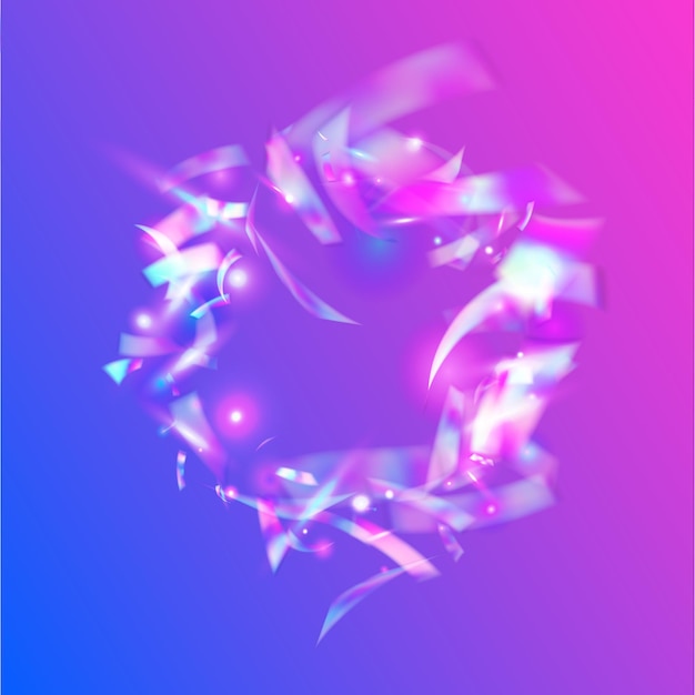 Holograficzne Konfetti Party Element Blur Pryzmatyczny Serpentyn