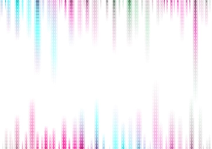 Wektor holograficzne neonowe paski techniczne streszczenie tło
