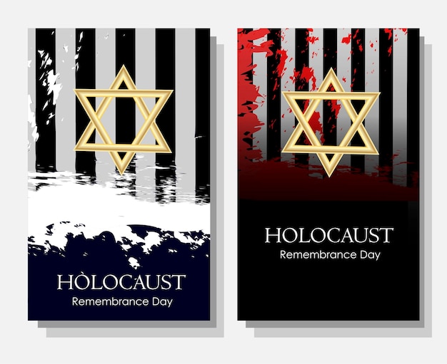 Holokaust Plakat Na Dzień Pamięci O Poległych W Holokauście