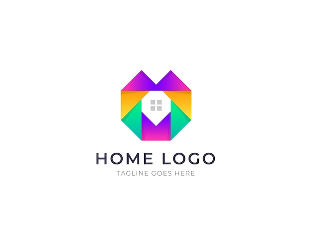 Home Or House Logo And Real Estate Corporate Logo Design Vector Template