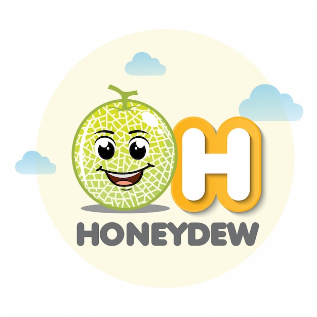 Honeydew Maskotka Z Literą H