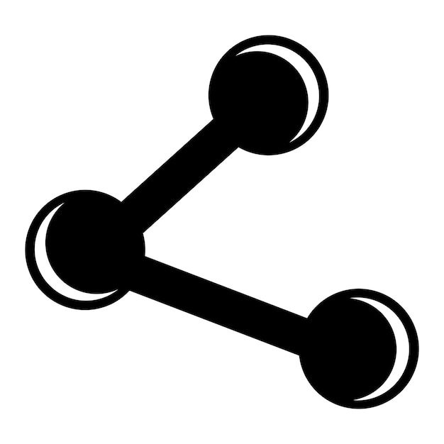Icon Symbol Share Premium Quality Izolowany element społeczny w modnym stylu