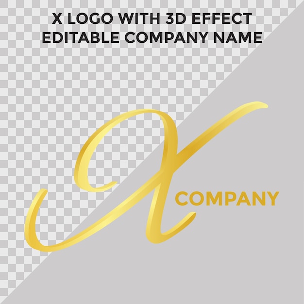 Identyfikacja Marki Logo Wektor Firmy X Projekt