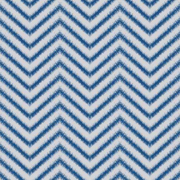 Ikat etniczny bezszwowy wzór projekt Aztec tkanina dywan ornament tekstylny wektor geometryczny