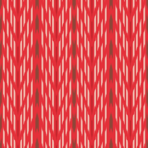 Ikat Seamless Pattern Design