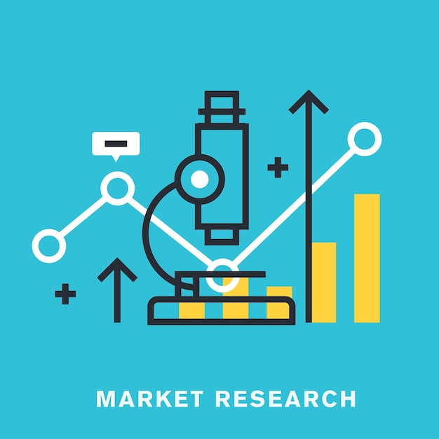 Plik wektorowy ikona badań rynku wektor