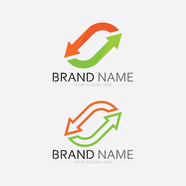Ikona biznesowa i grafika wektorowa projektu logo