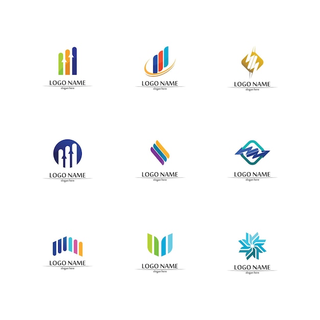 Plik wektorowy ikona biznesowa i grafika wektorowa projektu logo