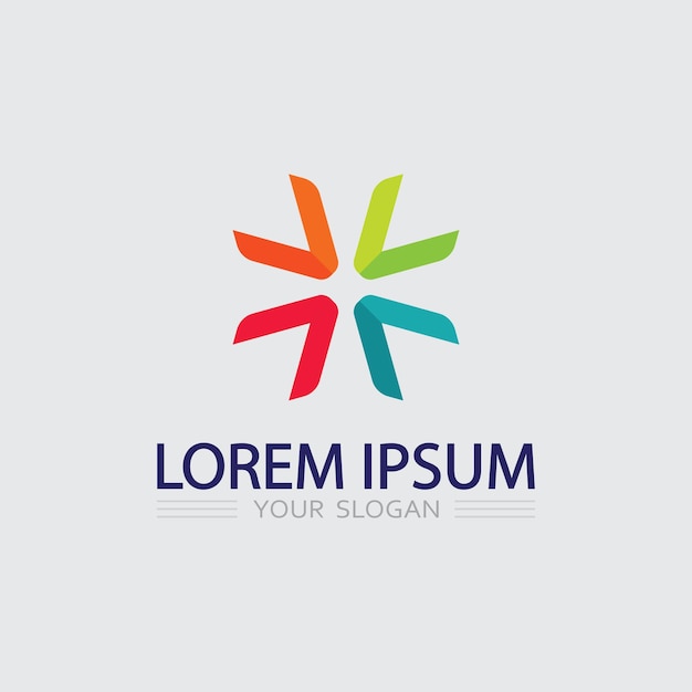 Ikona biznesowa i grafika wektorowa projektu logo