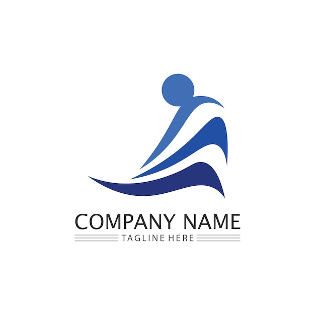 Ikona Biznesu I Wektor Projektowania Logo