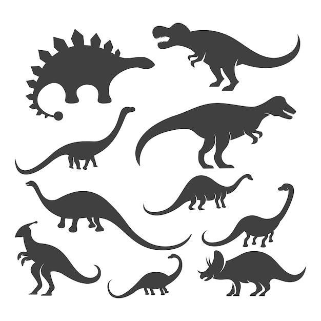 Ikona Dinozaura Szablon Projektu Ilustracji Wektorowych