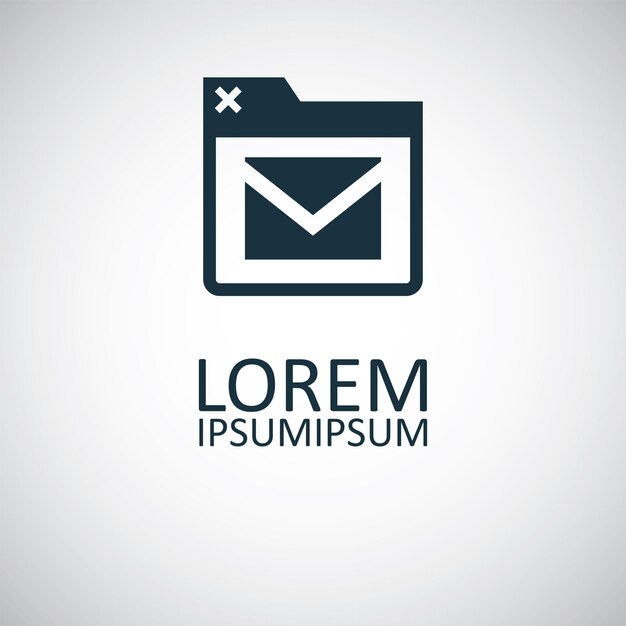 Ikona e-mail przeglądarki