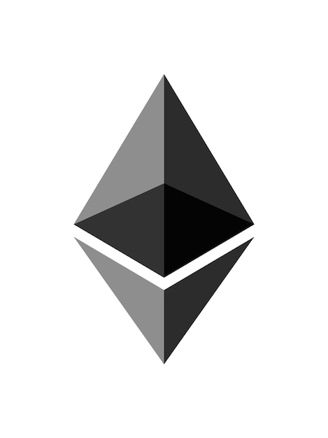 Plik wektorowy ikona ethereum