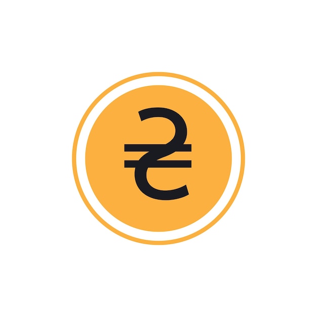 Plik wektorowy ikona hrywny ukraińskiej wektor znaku hrywny ukraińskiej ikona symbolu waluty