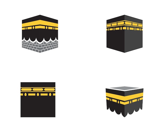 Ikona Ilustracja Wektor Kaaba