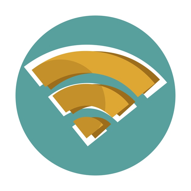 Ikona internetu Wi-Fi w stylu komiksowym Ikona router Wi-Fi kreskówka sieć wektorowa kreskówka bezprzewodowa
