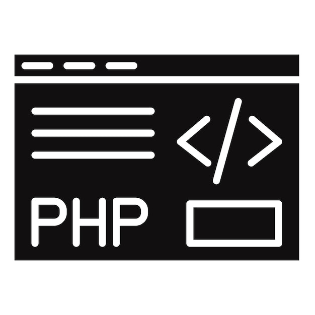 Ikona kodowania PHP