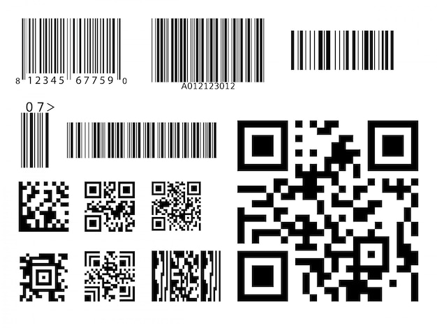 Ikona kodu kreskowego Ikona kod QR