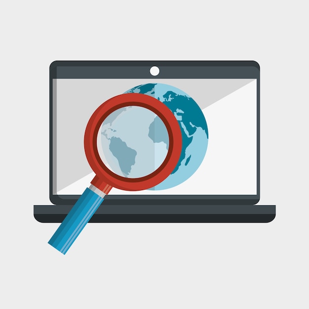 Ikona koncepcja edukacji online