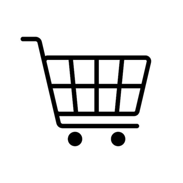 ikona koszyka zakupowego symbol koszyka sklepowego