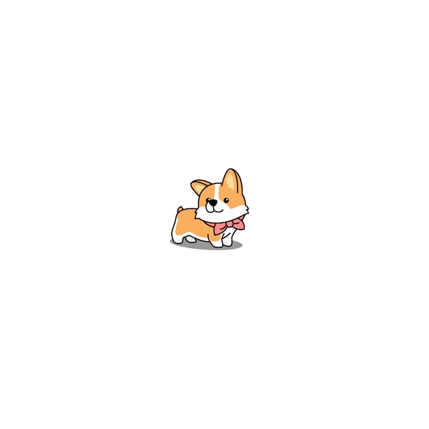 Ikona Kreskówka Pies Walijski Corgi Pies
