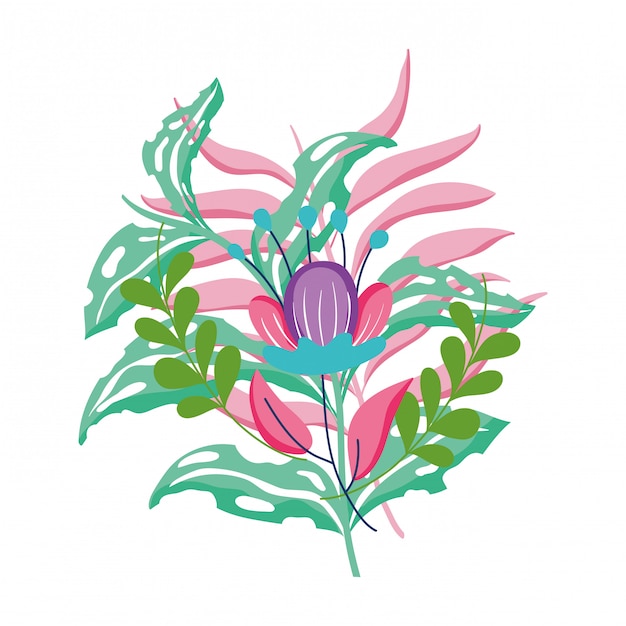 Plik wektorowy ikona kwiatowy ładny dekoracji