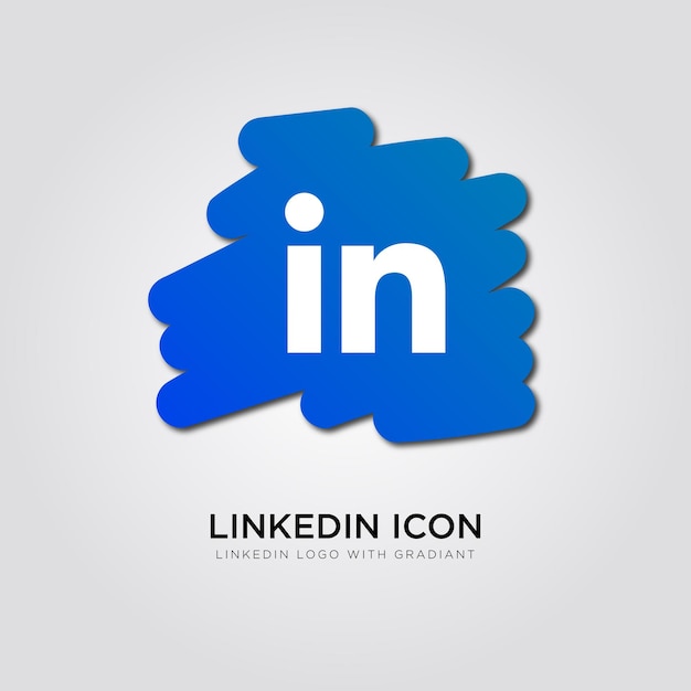 ikona logolinkedin wektor JPG JPEG EPS ikona Przycisklinkedin Płaska ikona mediów społecznościowychlinkedin ikona logo firmy