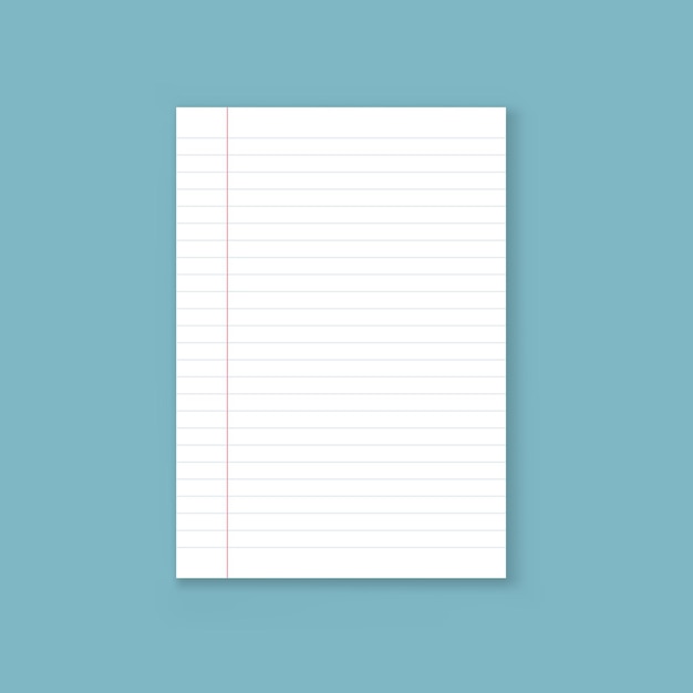 Ikona Notebooka W Stylu Płaski Ilustracja Wektorowa Arkusz Papieru Na Na Białym Tle Koncepcja Biznesowa Znak Strony