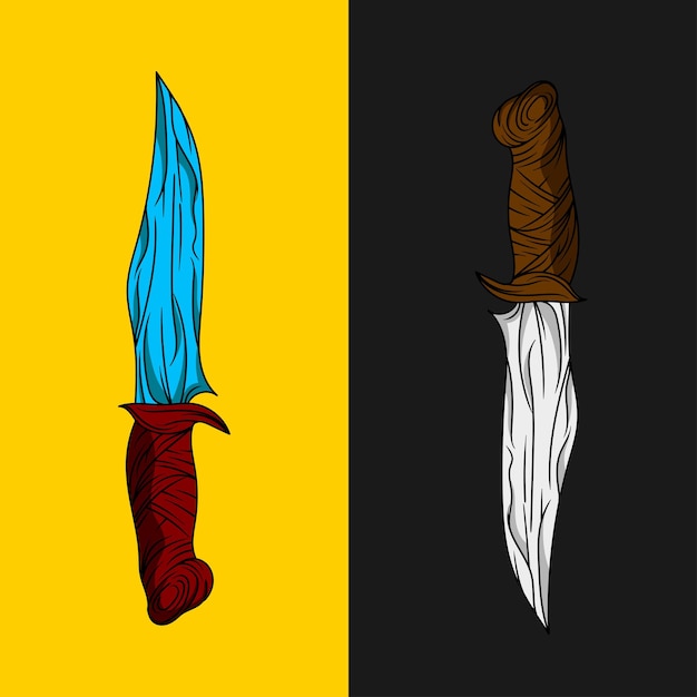 Ikona Nóż Vector Ilustrator do pobrania za darmo - Adobe Illustrator