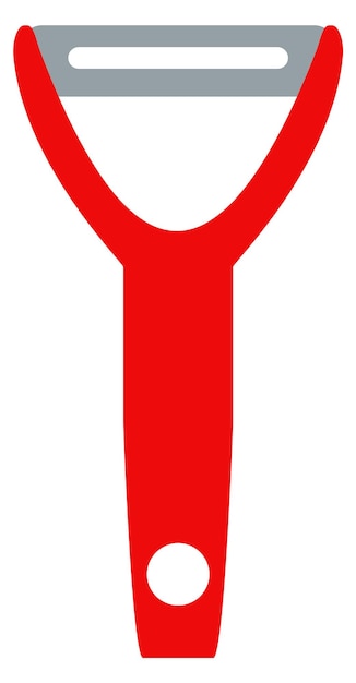 Ikona Obieraczki Do Warzyw Symbol Narzędzia Ostrza Kuchennego