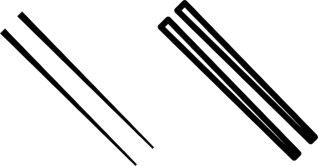 Ikona Pałeczek Znak Lub Symbol W Stylu Glifu I Linii Wyizolowany Na Przezroczystym Tle