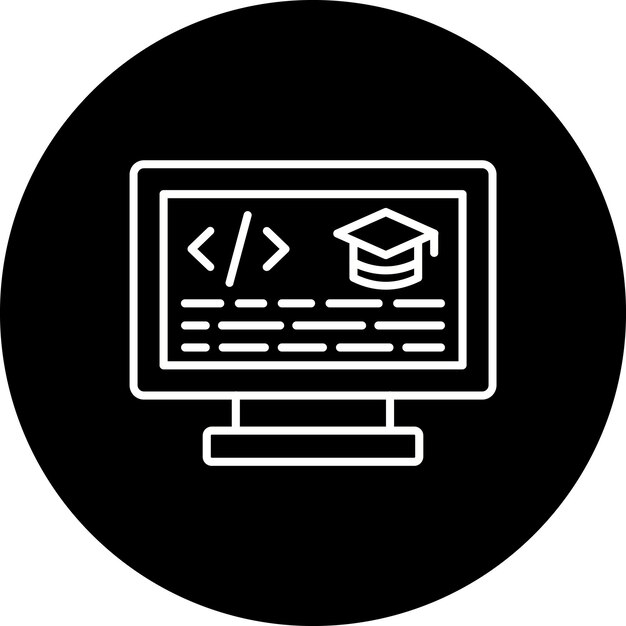 Ikona programowania internetowego