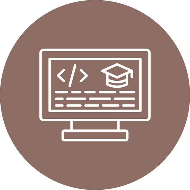 Ikona programowania internetowego