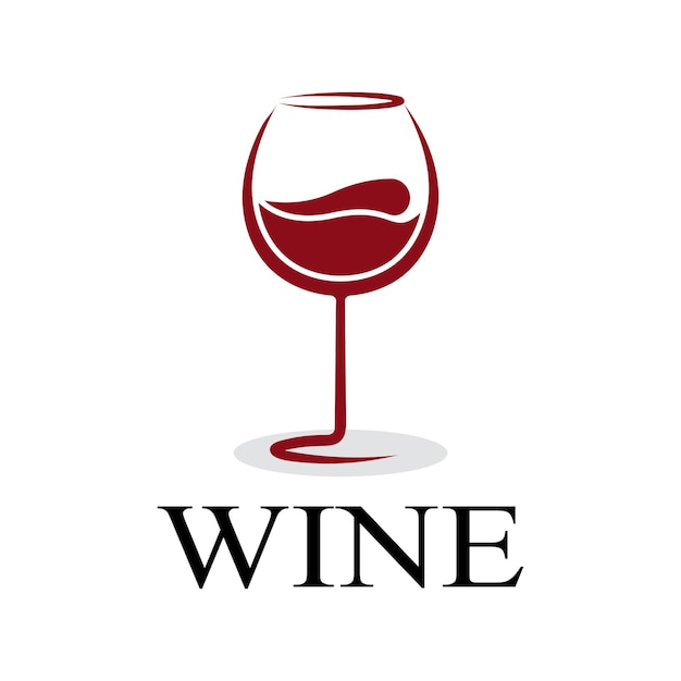 Ikona Projektu Logo Butelki Wina I Szkła