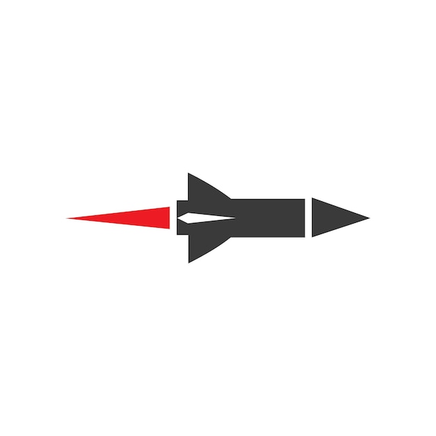 Plik wektorowy ikona rakiety na przezroczystym tle
