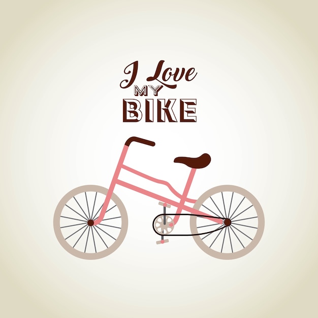 ikona retro pojazdu rowerowego