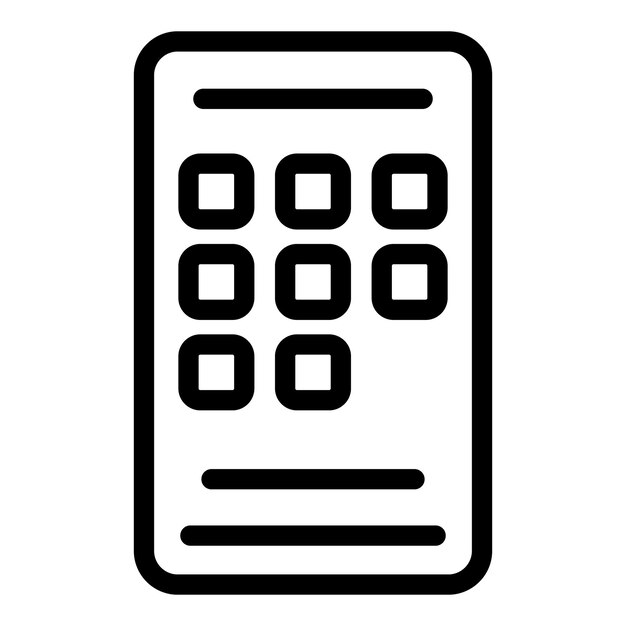 Ikona rozwiązań konwersji Zarys wektora rozwiązań konwersji ikona do projektowania stron internetowych izolowana na białym tle