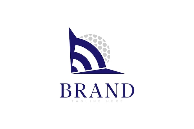 Ikona sieci Wi-Fi proste logo nowoczesny szablon projektu