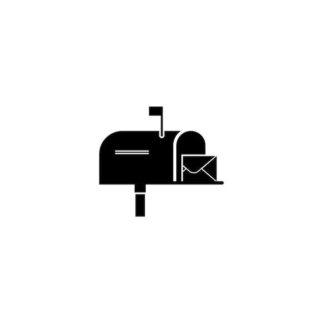 Plik wektorowy ikona skrzynki pocztowej