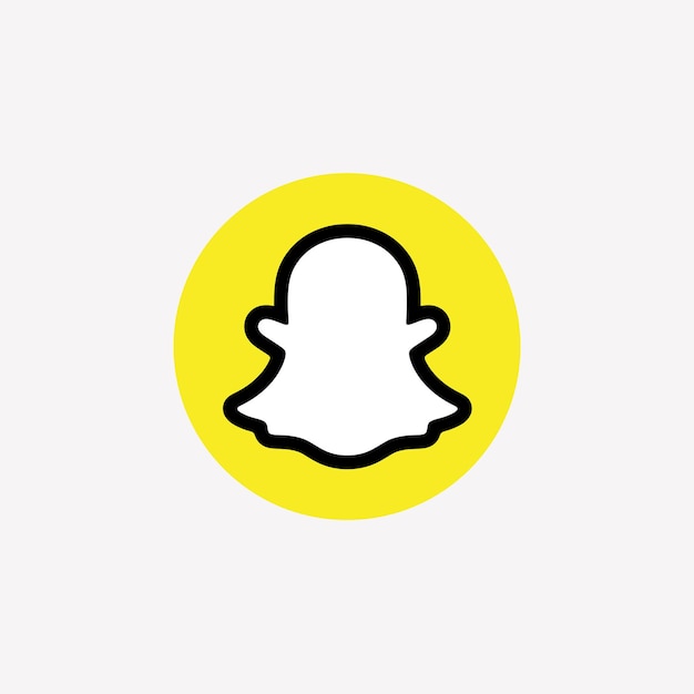 Plik wektorowy ikona snapchata