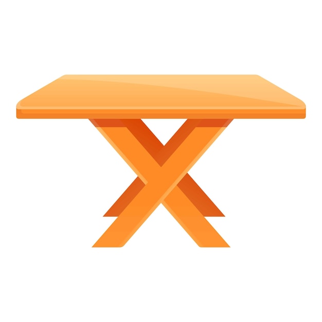 Plik wektorowy ikona stołu do grillowania kreskówka ikona wektora stołu do grillowania do projektowania stron internetowych izolowana na białym tle