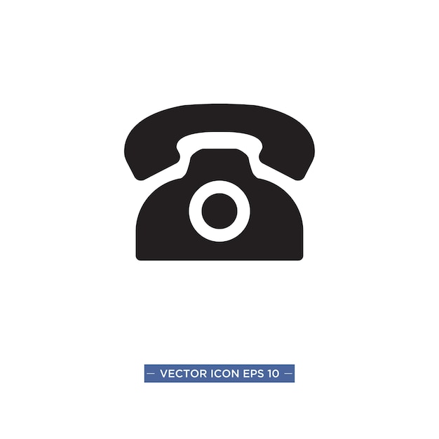 Ikona telefonu Zadzwoń ikona wektor telefon symbol