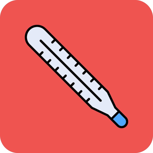 Plik wektorowy ikona termometru