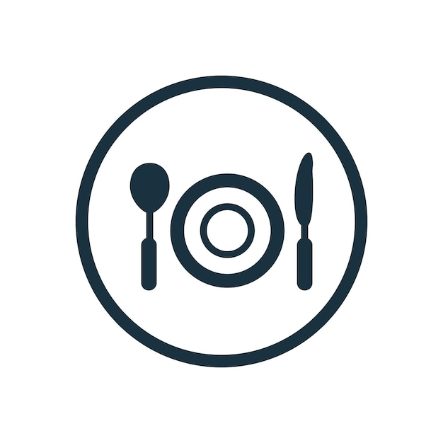 Ikona tła kręgu restauracji xA