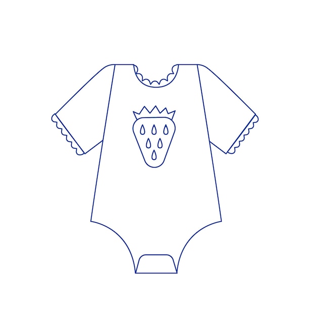 Plik wektorowy ikona ubrania dla dzieci
